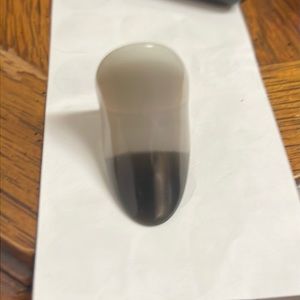 Black and gray accent ring